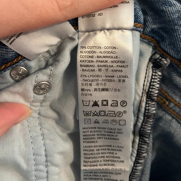 Levi's High Waist Ribcage Straight Ankle Jeans - Picture 6 of 6